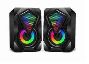Bajeal PC Speakers X2 Wired 2.0 USB + Jack .
